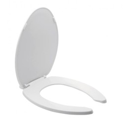 ASIENTO PARA WC ALARGADO CON TAPA CIERRE STANDAR BLANCO HELVEX 261C-AT2