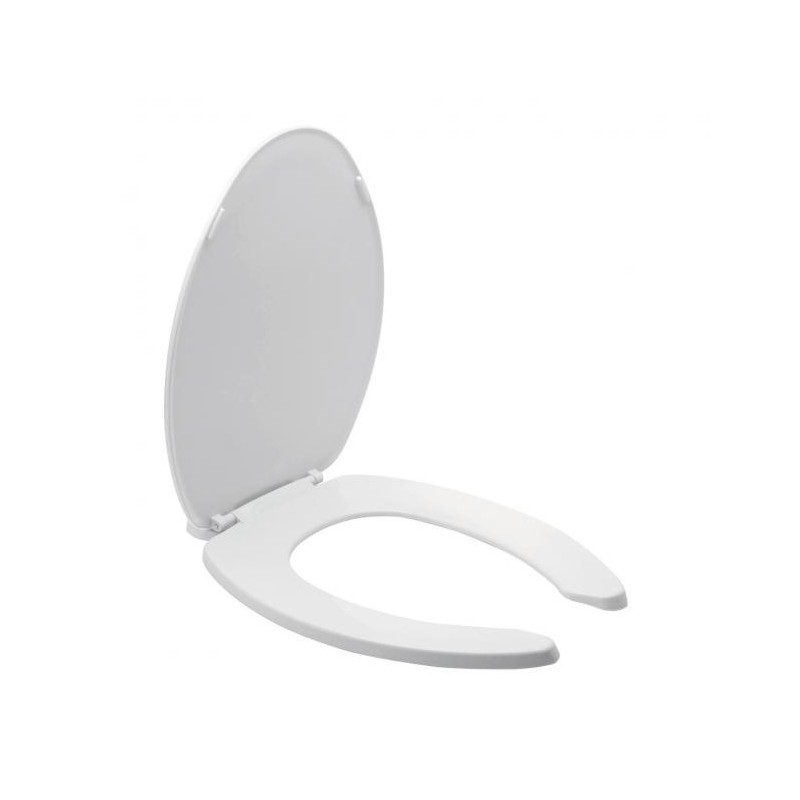ASIENTO PARA WC ALARGADO CON TAPA CIERRE STANDAR BLANCO HELVEX 261C-AT2