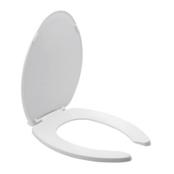 ASIENTO PARA WC ALARGADO CON TAPA CIERRE STANDAR BLANCO HELVEX 261C-AT2