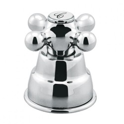 JUEGO DE MANERALES GRANDES ANTIQUA CROMO HELVEX C37 261-C37