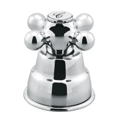 JUEGO DE MANERALES GRANDES ANTIQUA CROMO HELVEX C37 261-C37