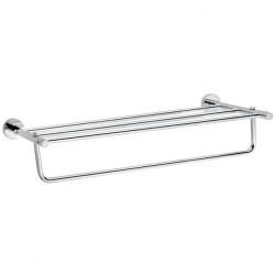 PORTATOALLERO MULTIPLE CON TOALLERO NUVA CROMO HELVEX 9124 261-9124