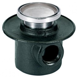 COLADERA PARA BANO 1 BOCA PARA INSERTO CERAMICO REDONDO 282HLI 261-282HLI