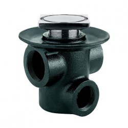 COLADERA PISO 3 BOCAS TAPA REDONDA CONTRA CUADRADA 25CHL 261-25CHL