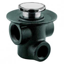 COLADERA 3 BOCAS DESAGUE DE CONTORNO REJILLA REDONDA HELVEX 25HL 261-25HL