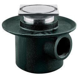 COLADERA PARA BANO 1 BOCA CONTRA CUADRADA TAPA REDONDA 28235CHL 261-28235CHL