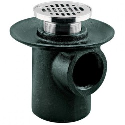 COLADERA PISO 1 BOCA REJILLA REDONDA HELVEX 24 261-24