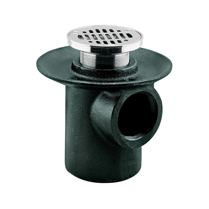 COLADERA PISO 1 BOCA REJILLA REDONDA HELVEX 24 261-24