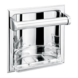 JABONERA CLASICA CON AGARRADERA CROMO 101 261-101