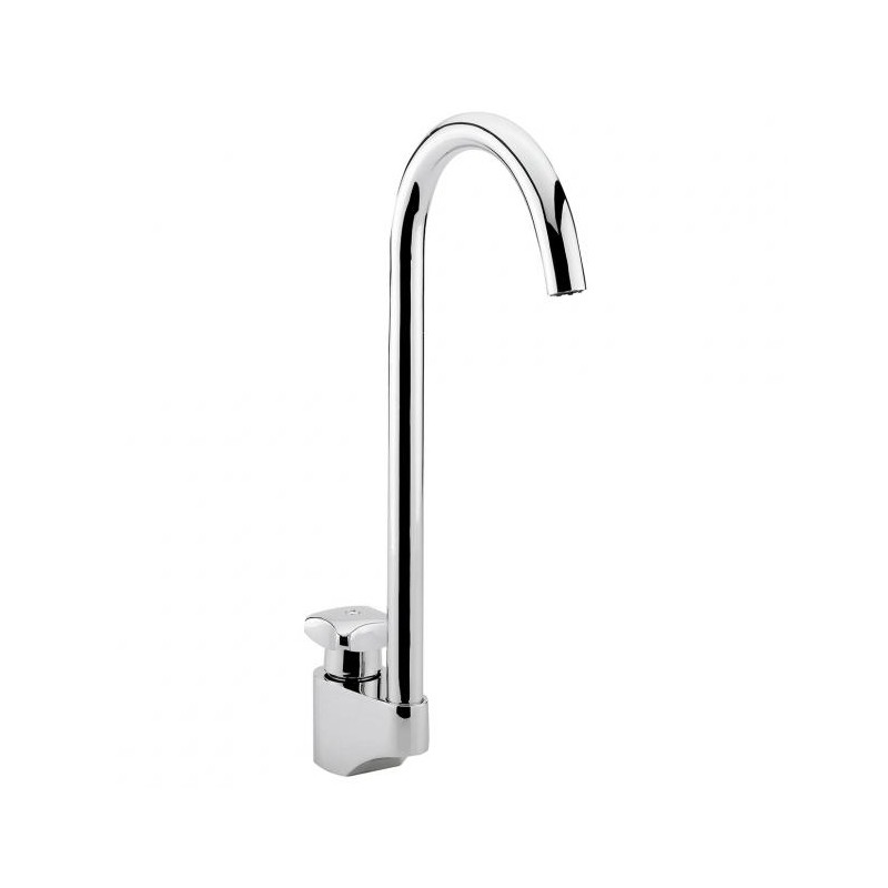 LLAVE DE HOSPITAL CUELLO GANSO GIRATORIA MANIJA TRITON CROMO VCG2T 261-VCG2T