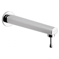 LLAVE DE LAVABO ECONOMIZADORA  A PARED ANTIRROBO CROMO HELVEX TV100 261-TV100