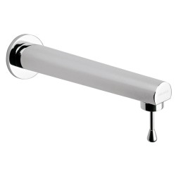 LLAVE DE LAVABO ECONOMIZADORA  A PARED ANTIRROBO CROMO HELVEX TV100 261-TV100