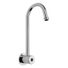 LLAVE DE LAVABO ELECTRONICA SENSOR DE BATERIAS A PARED HOSPITAL CROMOTV203 261-TV203