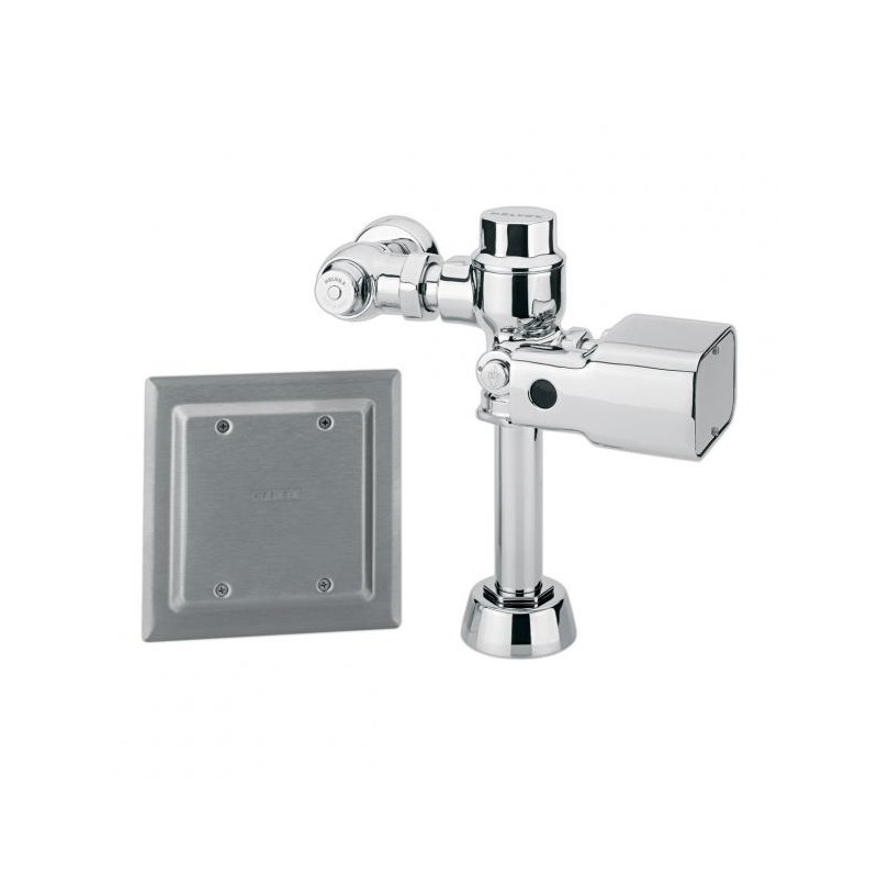 FLUXOMETRO ELECTRONICO WC SPUD 38 MM 3.5 LPD CROMO HELVEX 261-FC1103835