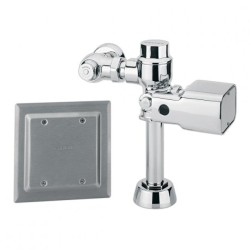 FLUXOMETRO ELECTRONICO WC SPUD 32-38 MM 4.8 LPD CROMO 261-FC110WC48