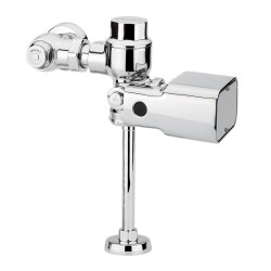 FLUXOMETRO ELECTRONICO CON  BATERIA PARA MINGITORIO SPUD 19 MM 1.0 LPD CROMO HELVEX FB185191 261-FB185191