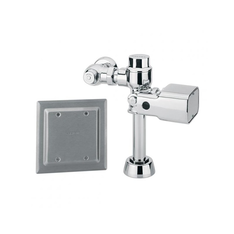 FLUXOMETRO ELECTRONICO WC SPUD 32 MM 6.0 LPD CROMO HELVEX 261-FC11032