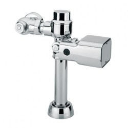 FLUXOMETRO ELECTRONICO CON  BATERIA PARA WC SPUD 32 MM 6.0 LPD CROMO HELVEX FB11032 261-FB11032