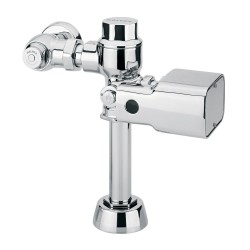 FLUXOMETRO ELECTRONICO CON  BATERIA PARA WC SPUD 38 MM 6.0 LPD CROMO HELVEX FB11038 261-FB11038