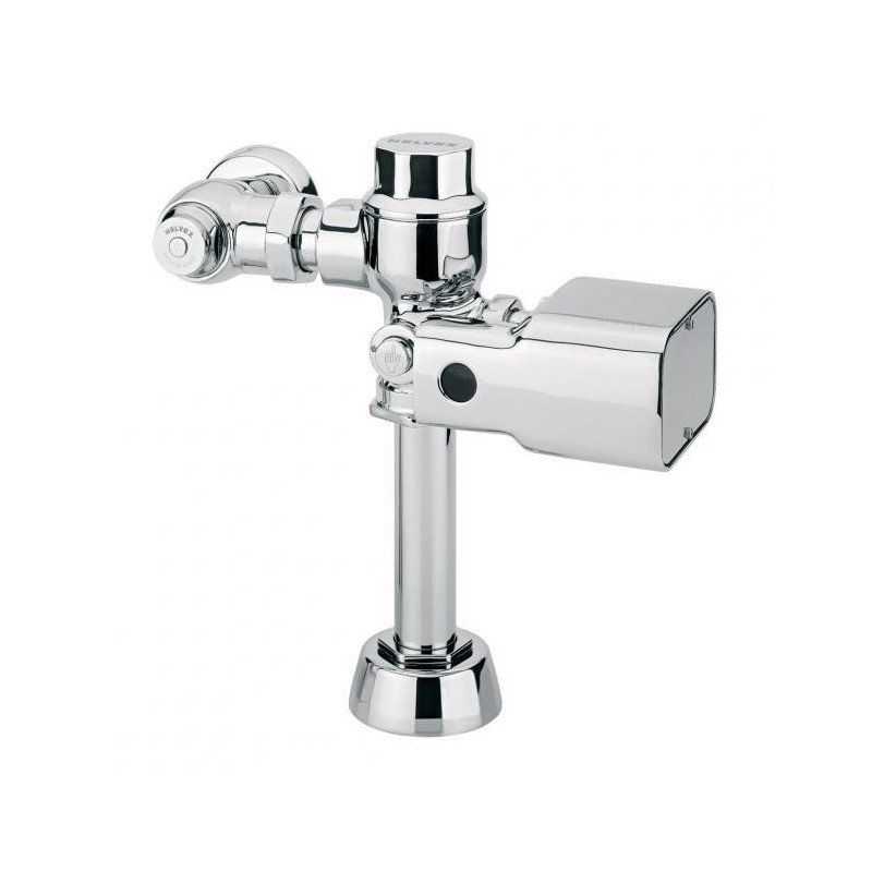 FLUXOMETRO ELECTRONICO CON  BATERIA PARA WC SPUD 38 MM 3.5 LPD CROMO HELVEX FB1103835 261-FB1103835