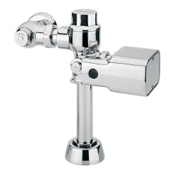 FLUXOMETRO ELECTRONICO CON  BATERIA PARA WC SPUD 38 MM 3.5 LPD CROMO HELVEX FB1103835 261-FB1103835