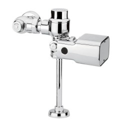 FLUXOMETRO ELECTRONICO CON  BATERIA PARA MINGITORIO SPUD 19 MM 3.0 LPD CROMO HELVEX FB18519 261-FB18519