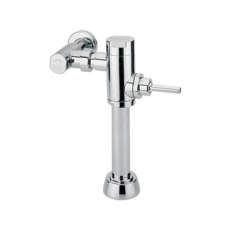 FLUXOMETRO WC MANIJA SPUD 32-38 MM 4.8 LPD CROMO HELVEX 210WC48 261-210WC48